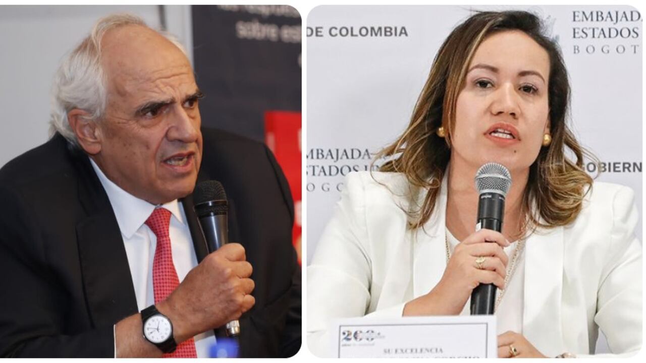 Ernesto Samper y Carolina Corcho.