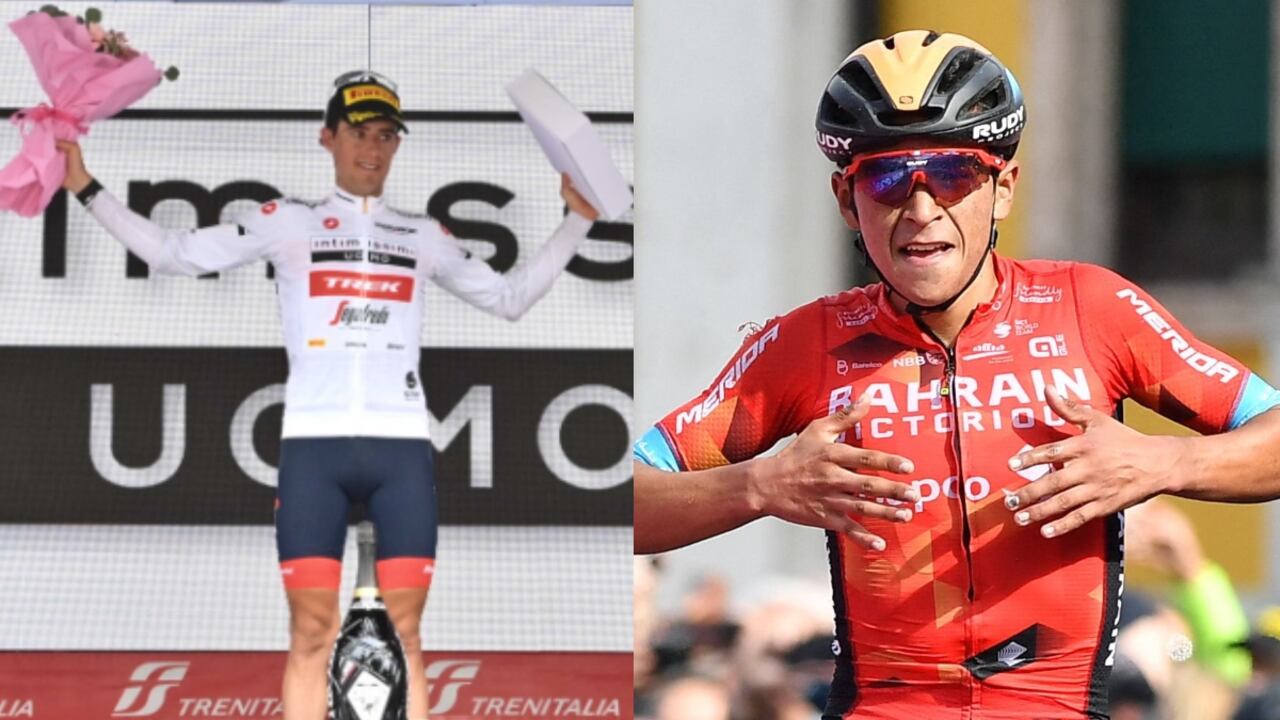 Santiago Buitrago sueña con la maglia blanca del Giro: ahora es segundo y está muy cerca