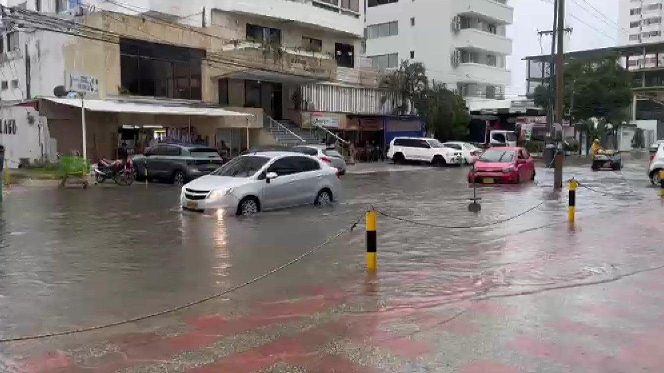 Lluvias en Cartagena - 8 de junio