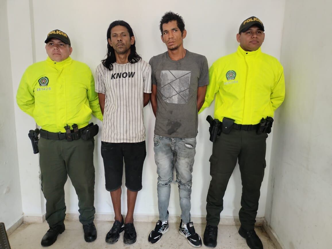 Capturados por las autoridades.