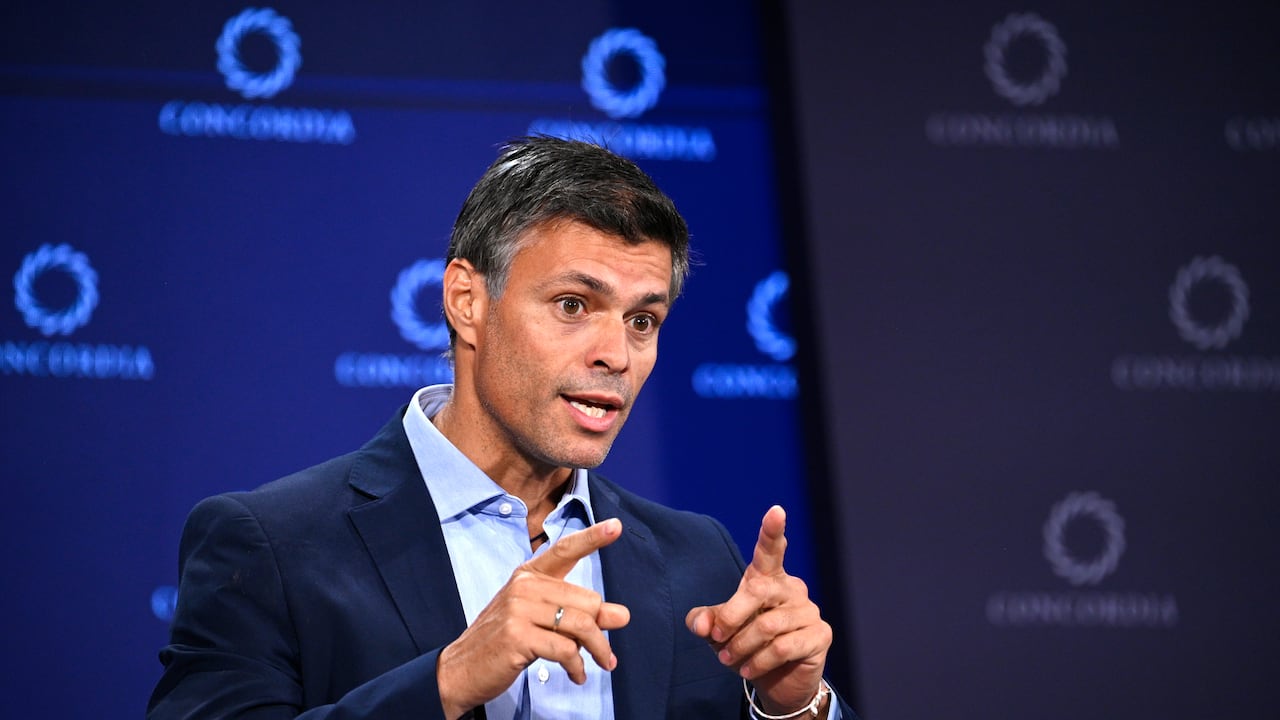 Leopoldo López, es uno de los principales líderes de la oposición en Venezuela.