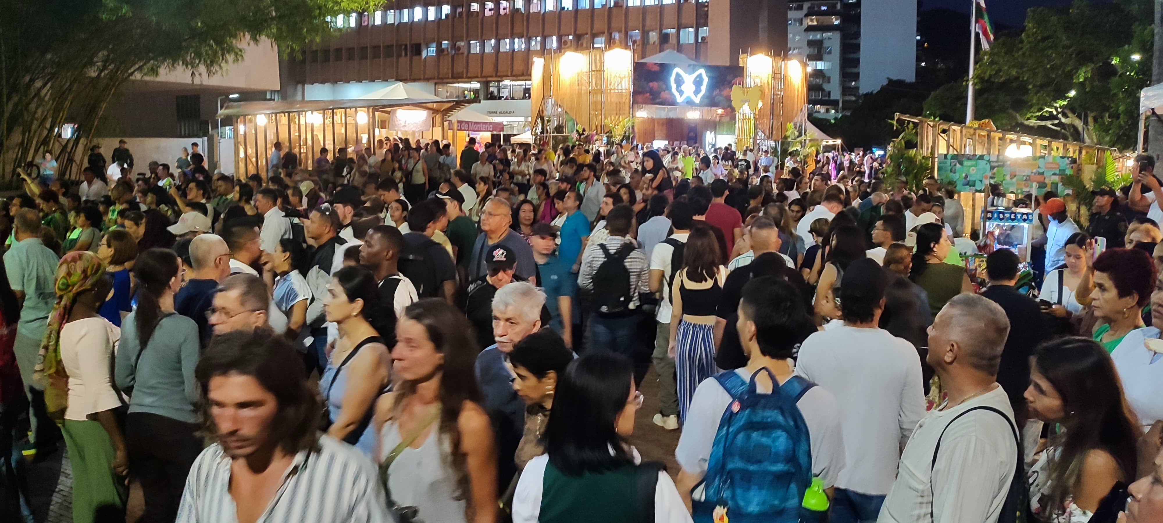 Masiva asistencia a la zona verde de la COP16