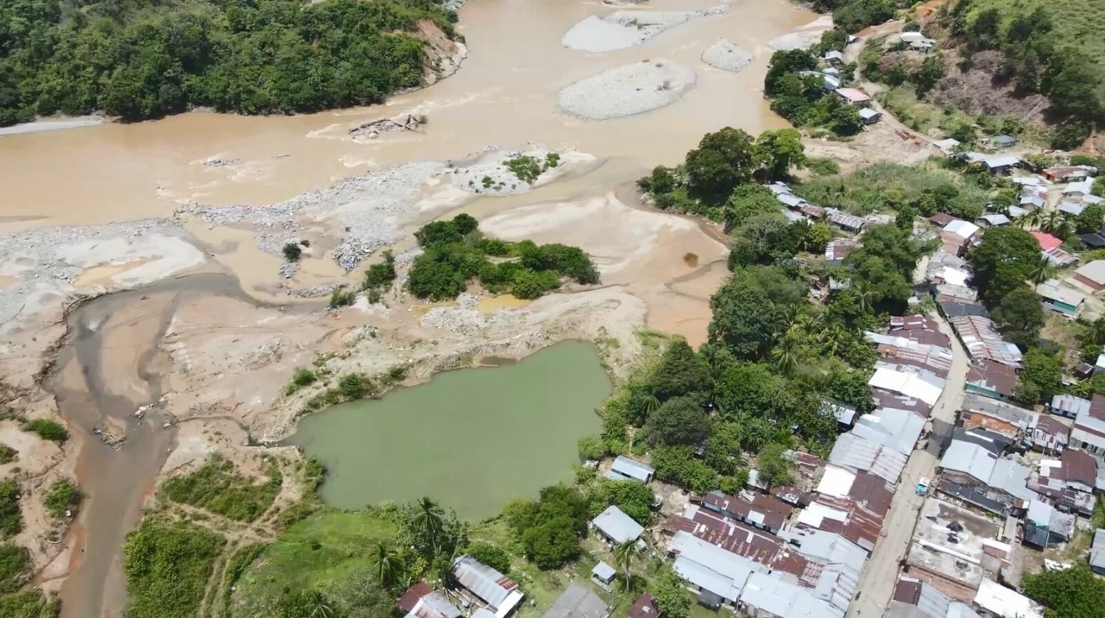 Este es el corregimiento Charcón Liberia, de Anorí, donde se presenta parte de la crisis humanitaria desde el 2 de abril de 2025.