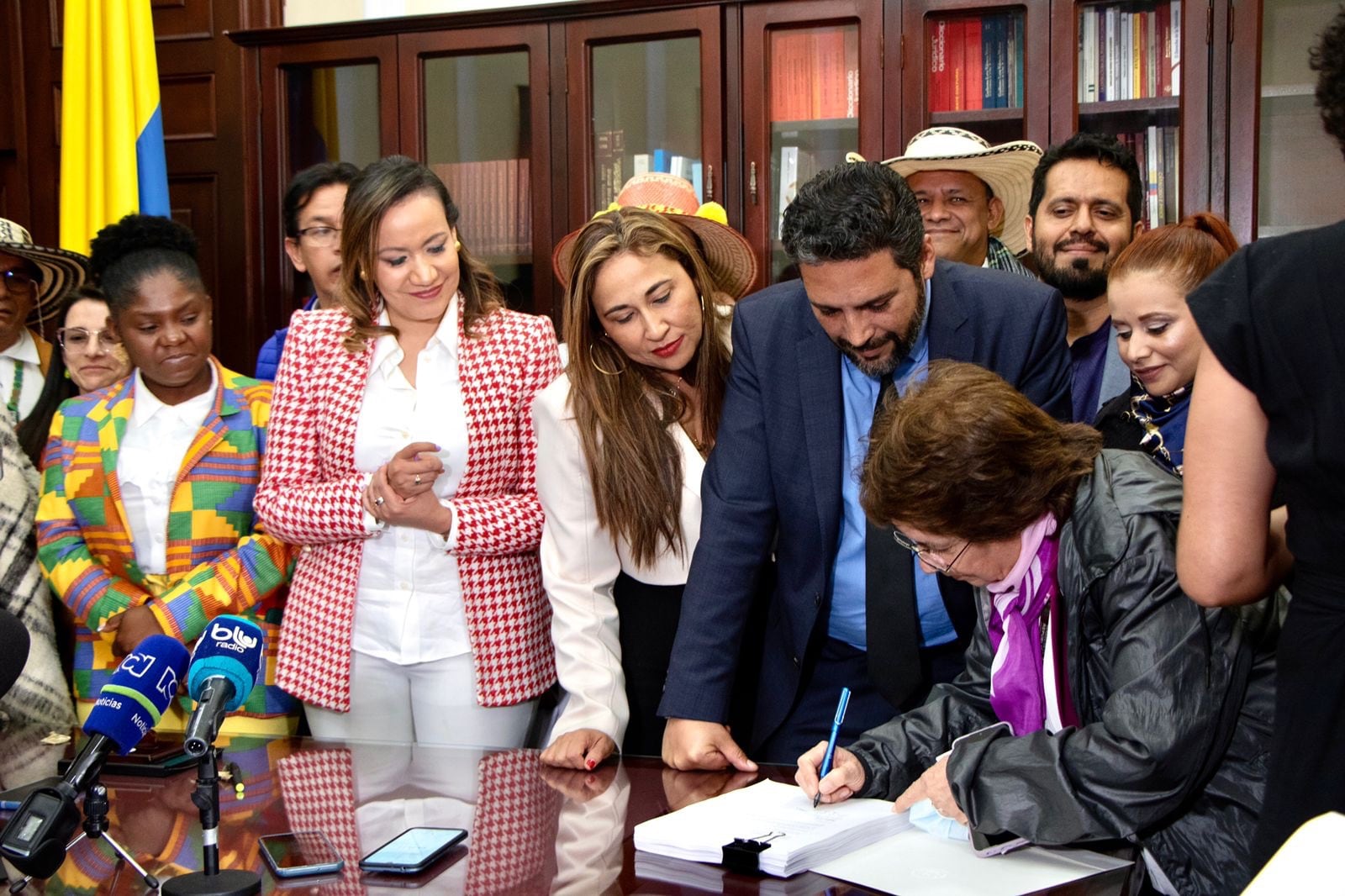 Radicación del proyecto de reforma a la salud.