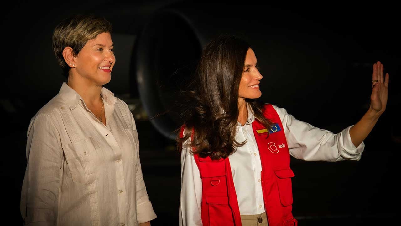 Reina Letizia y Veronica Alcocer