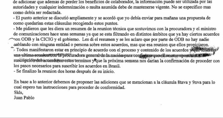 Aparte de uno de los correos conocidos por SEMANA y con los que la justicia de Guatemala investigaría al ministro de Defensa, Iván Velásquez.