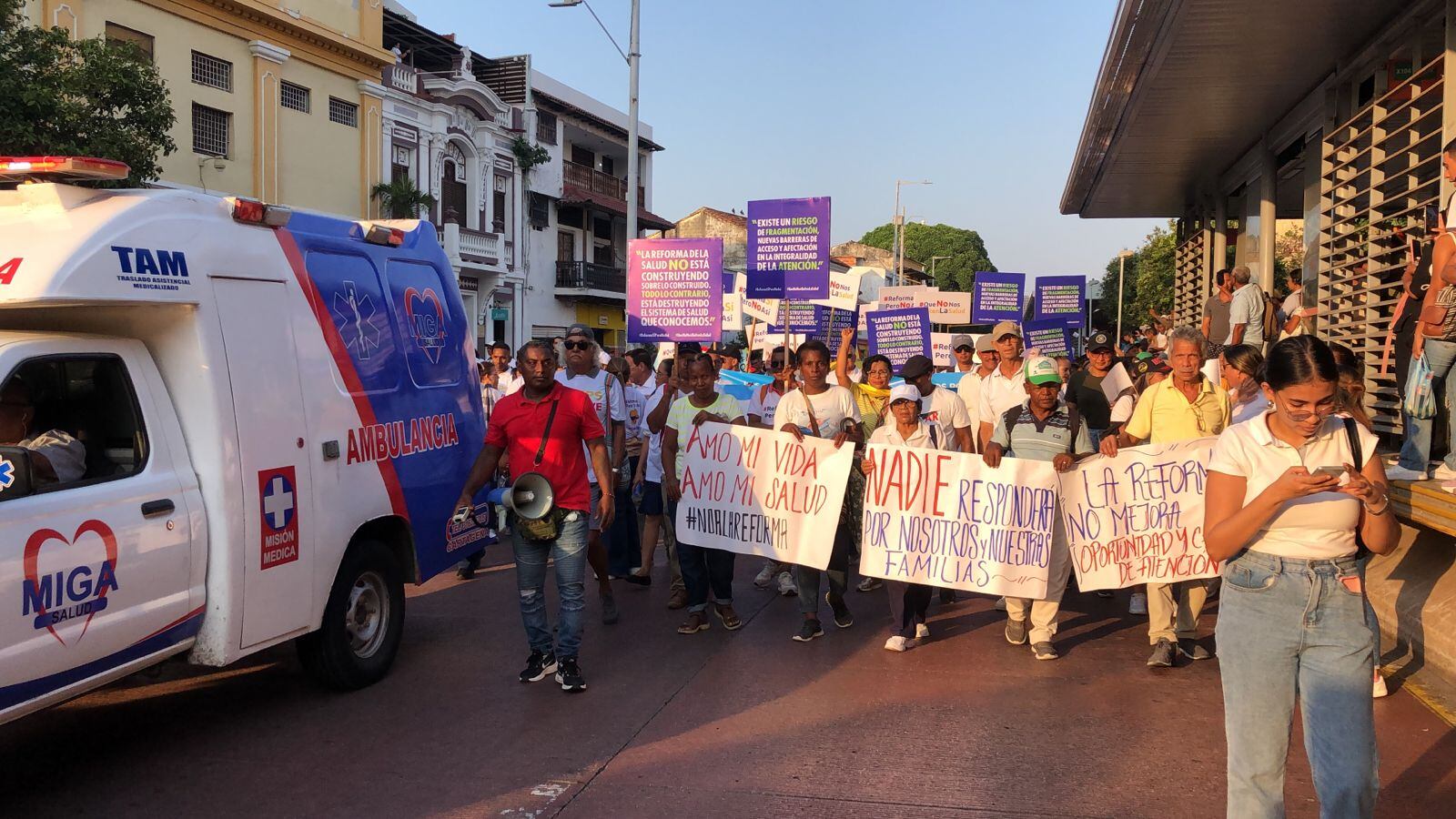 Anunciaron que continuaran marchas hasta que el Gobierno Nacional escuche las contrapropuestas