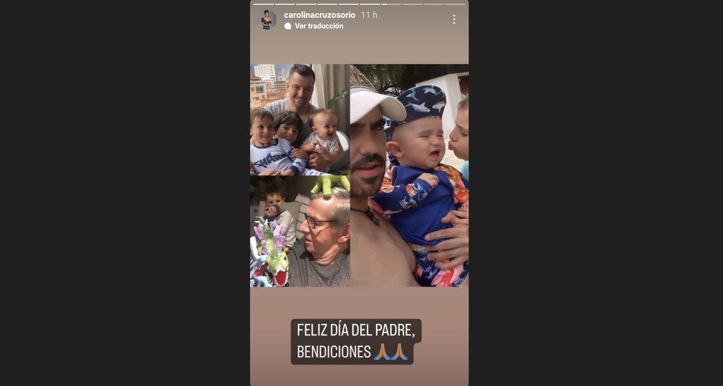 Mensaje de Carolina Cruz a Lincoln Palomeque