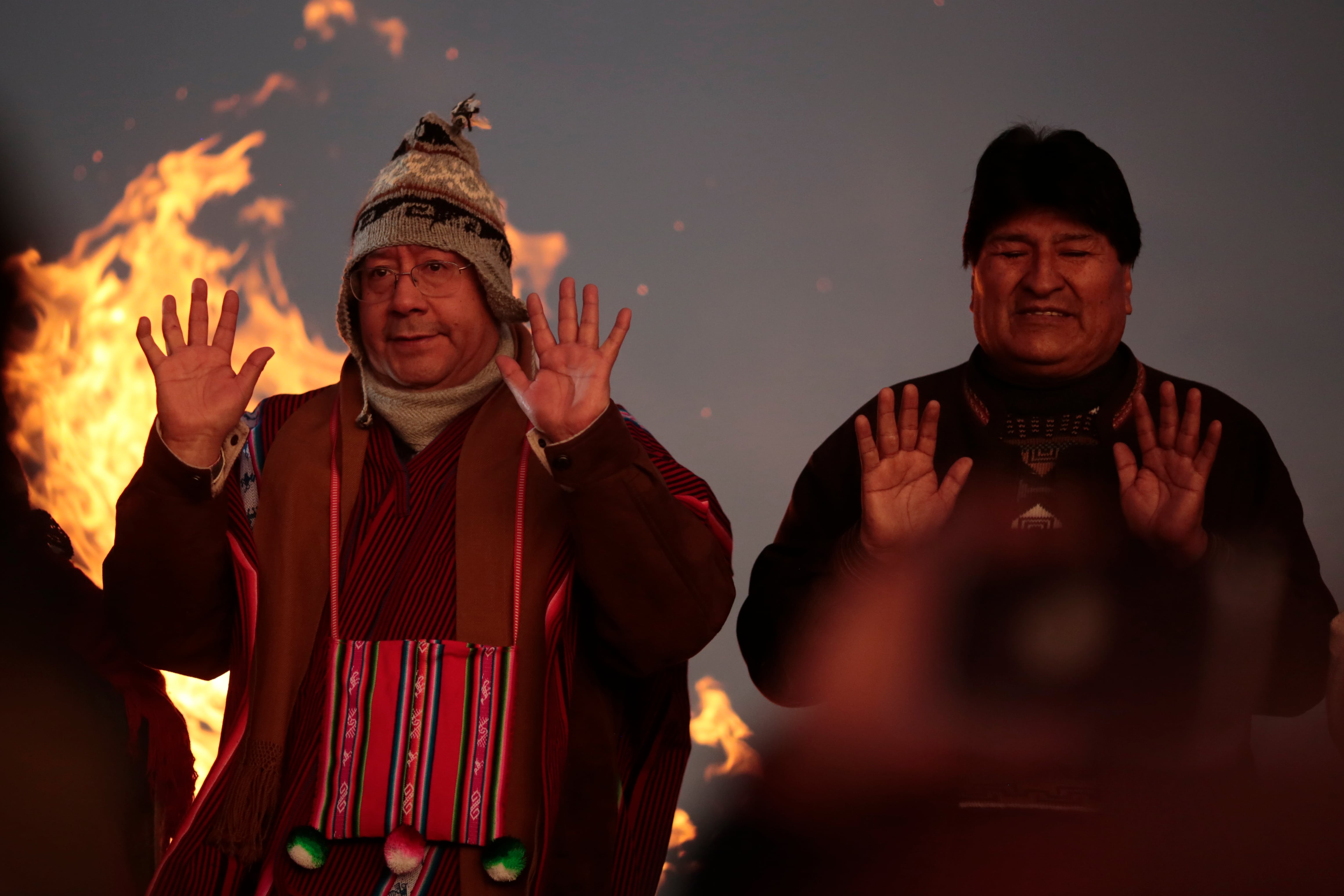Luis Arce, Presidente de Bolivia y Evo Morales
