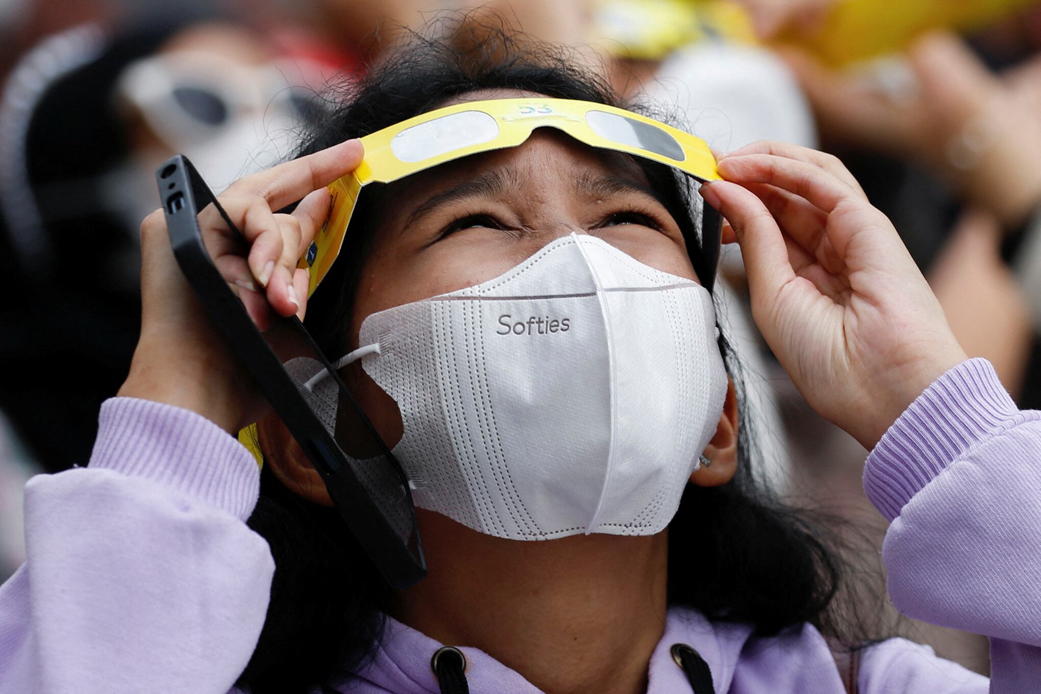 En imágenes : Eclipse solar híbrido