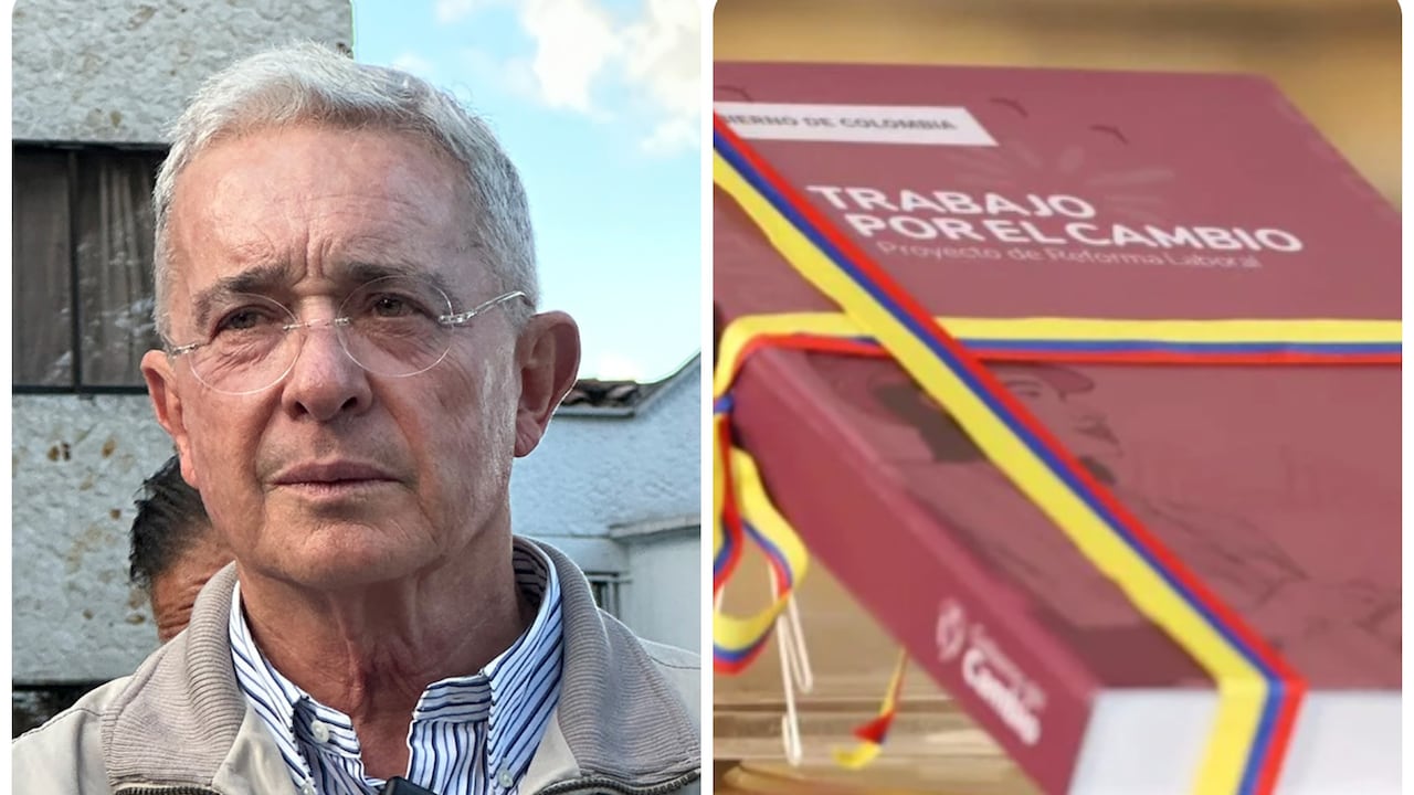 El expresidente Álvaro Uribe se refirió de nuevo a la reforma Laboral presentada por el Gobierno Petro.
