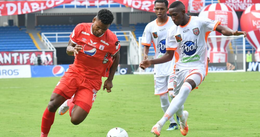 América de Cali sumó su tercer empate consecutivo. Foto: Prensa Dimayor