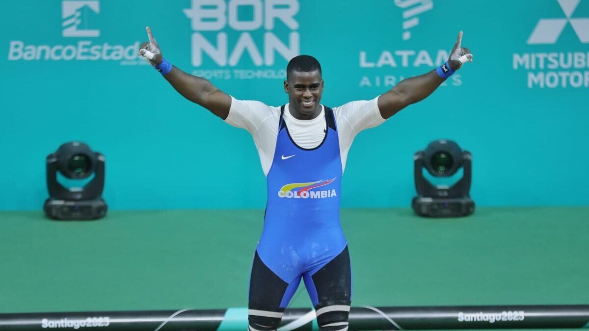 Jhonatan Rivas, pesista colombiano.