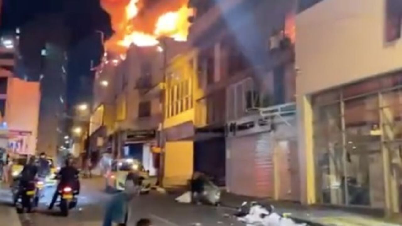 incendio en Cali