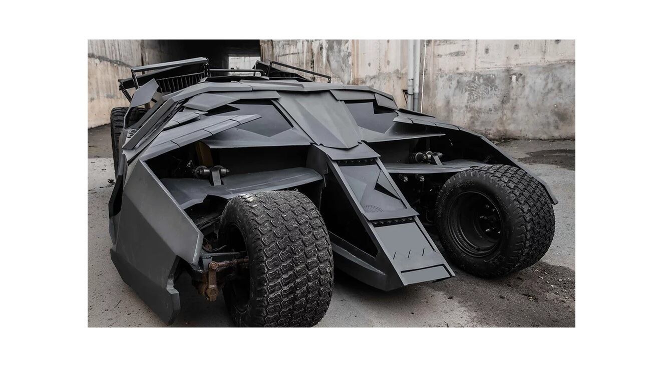 Batimóvil eléctrico y funcional. Foto: Van Daryl