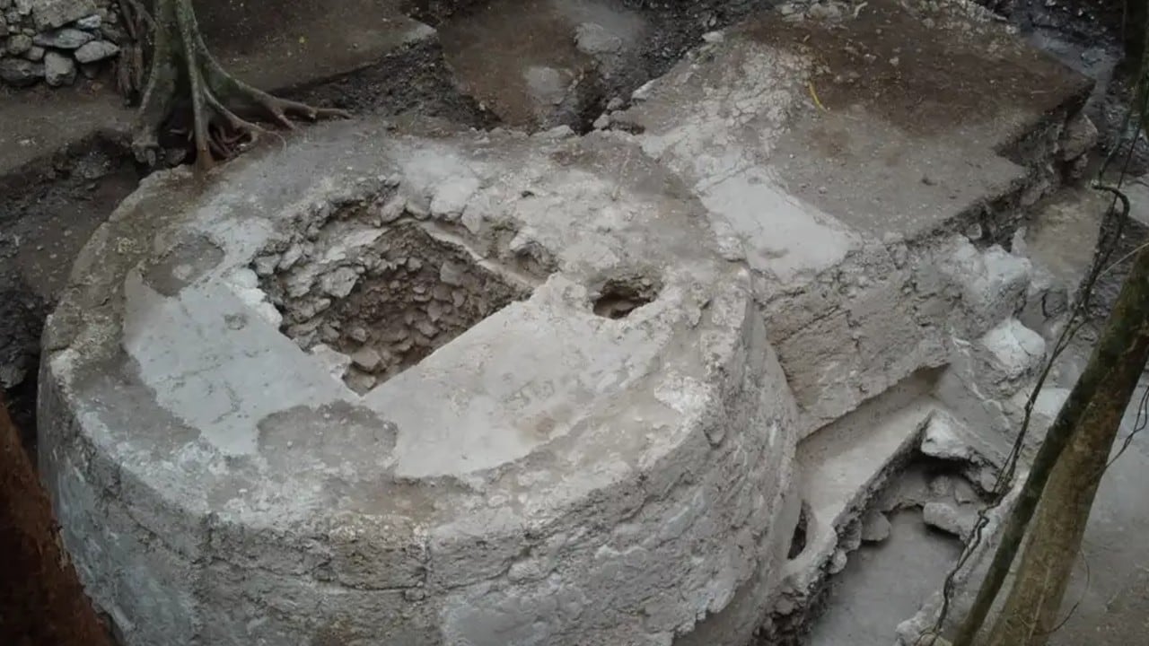 Okox, como se llamó a la construcción, fue encontrado en la selva de la Reserva de Biosfera Maya, en el departamento de Petén.