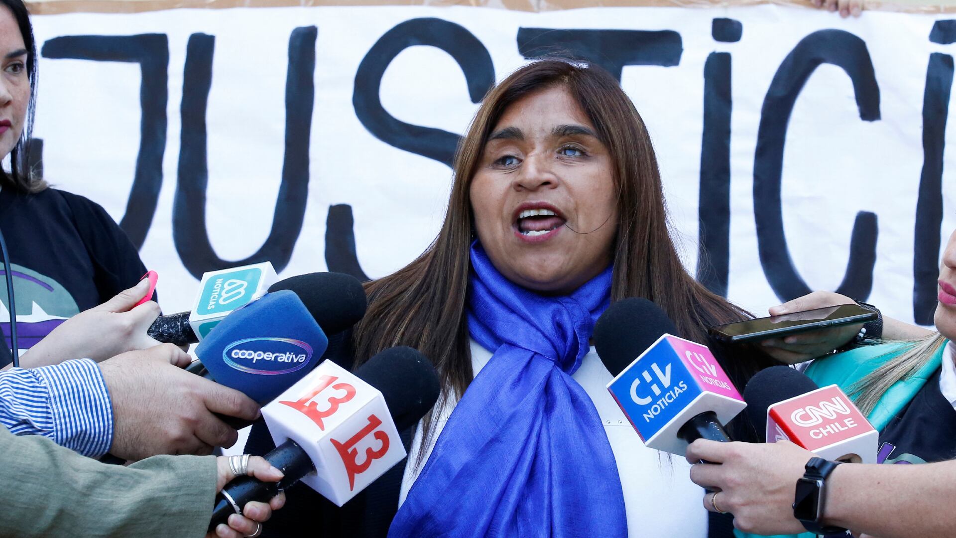 Senadora chilena Fabiola Campillai