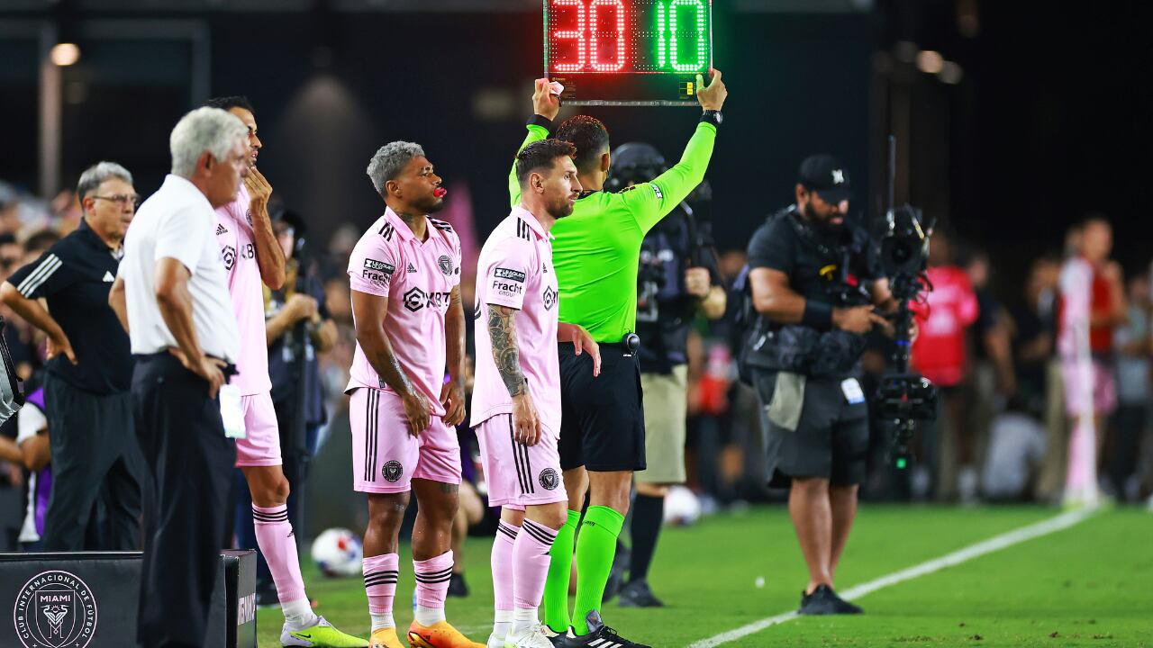 Lionel Messi entró al minuto 54 para cambiar la historia del Inter Miami.