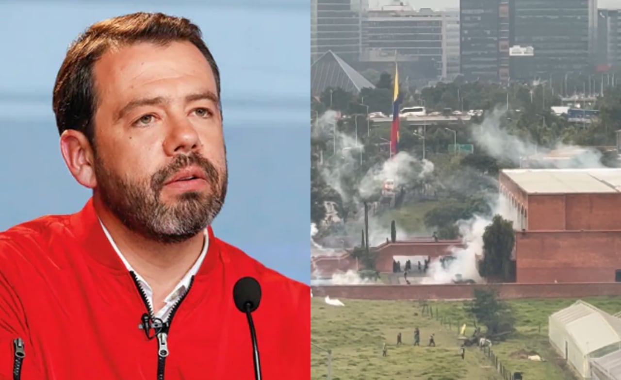 El alcalde Galán rechazó el vandalismo y la violencia de este 17 de octubre.