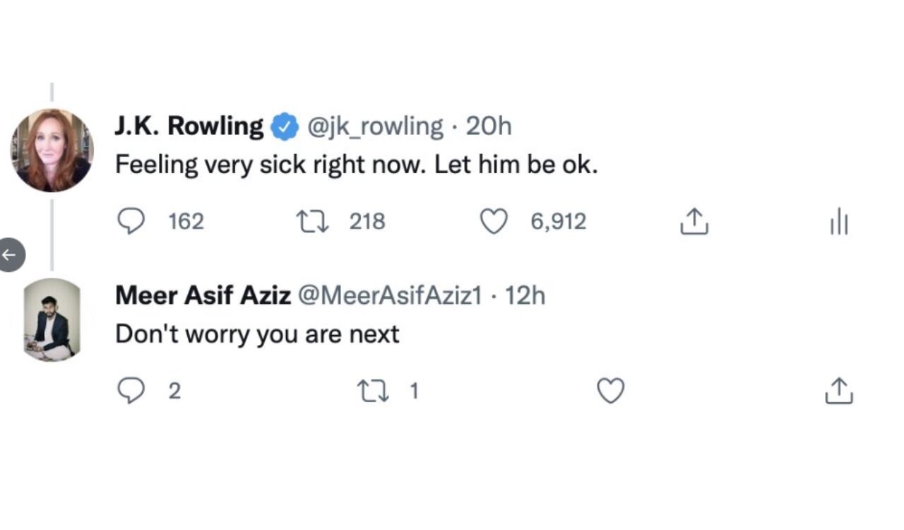 J.K Rowling fue amenazada de muerte en redes sociales