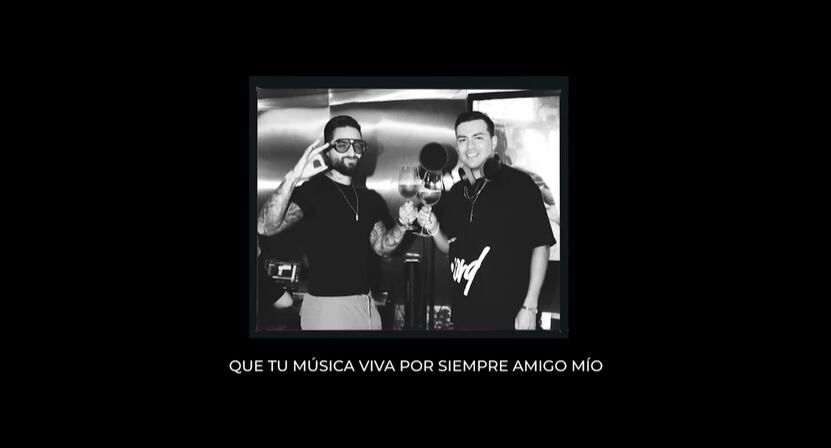 El homenaje termina con un mensaje emotivo firmado por Maluma.
