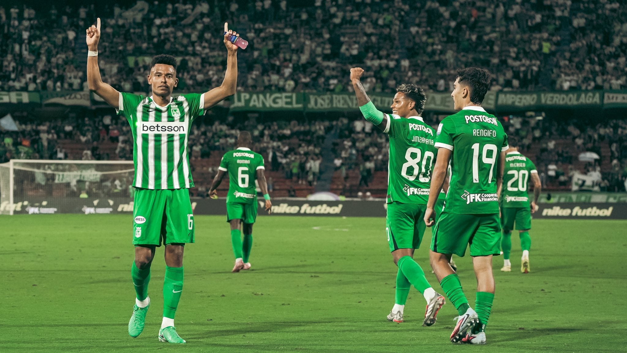 Atlético Nacional en su debut victorioso de Liga BetPlay 2026