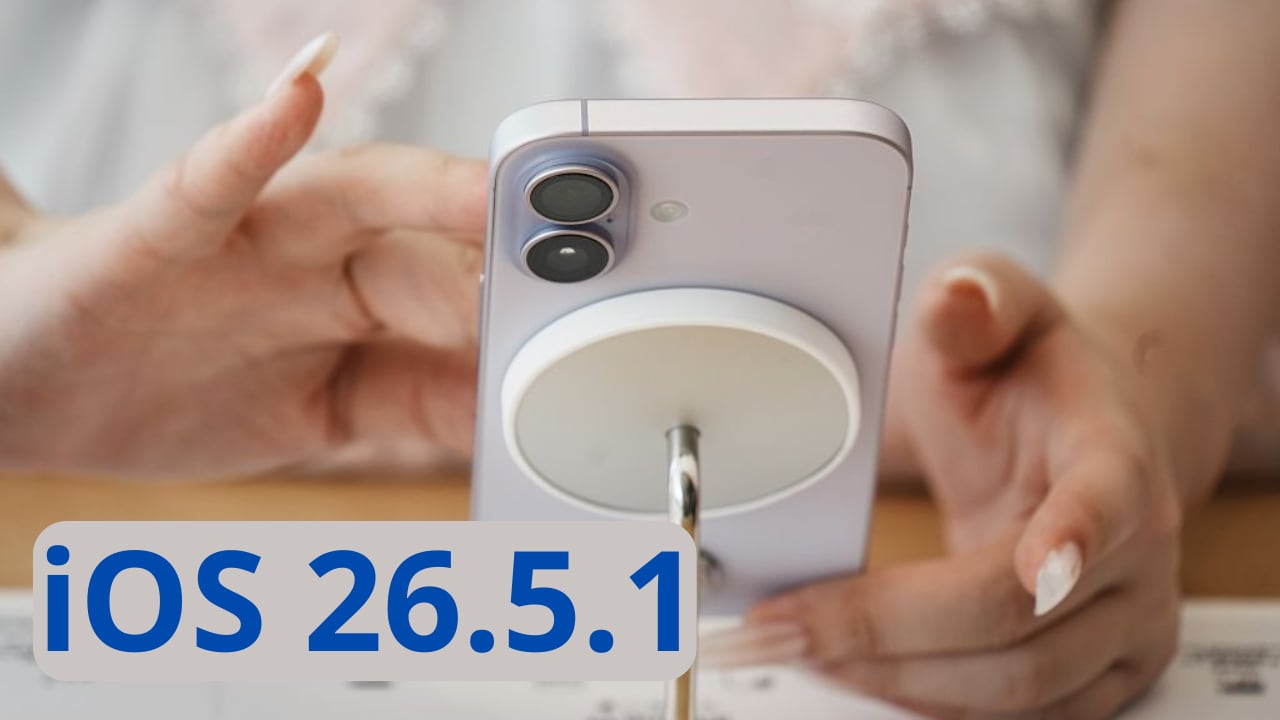 La nueva versión iOS 26.5.1 corrige fallos internos que impactan la batería del iPhone.