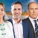 De izquierda a derecha: Felipe Bayón, presidente de Ecopetrol; Astrid Arbeláez, presidente del GEB; Jorge Londoño, gerente de EPM, y Bernardo Vargas, presidente de ISA.