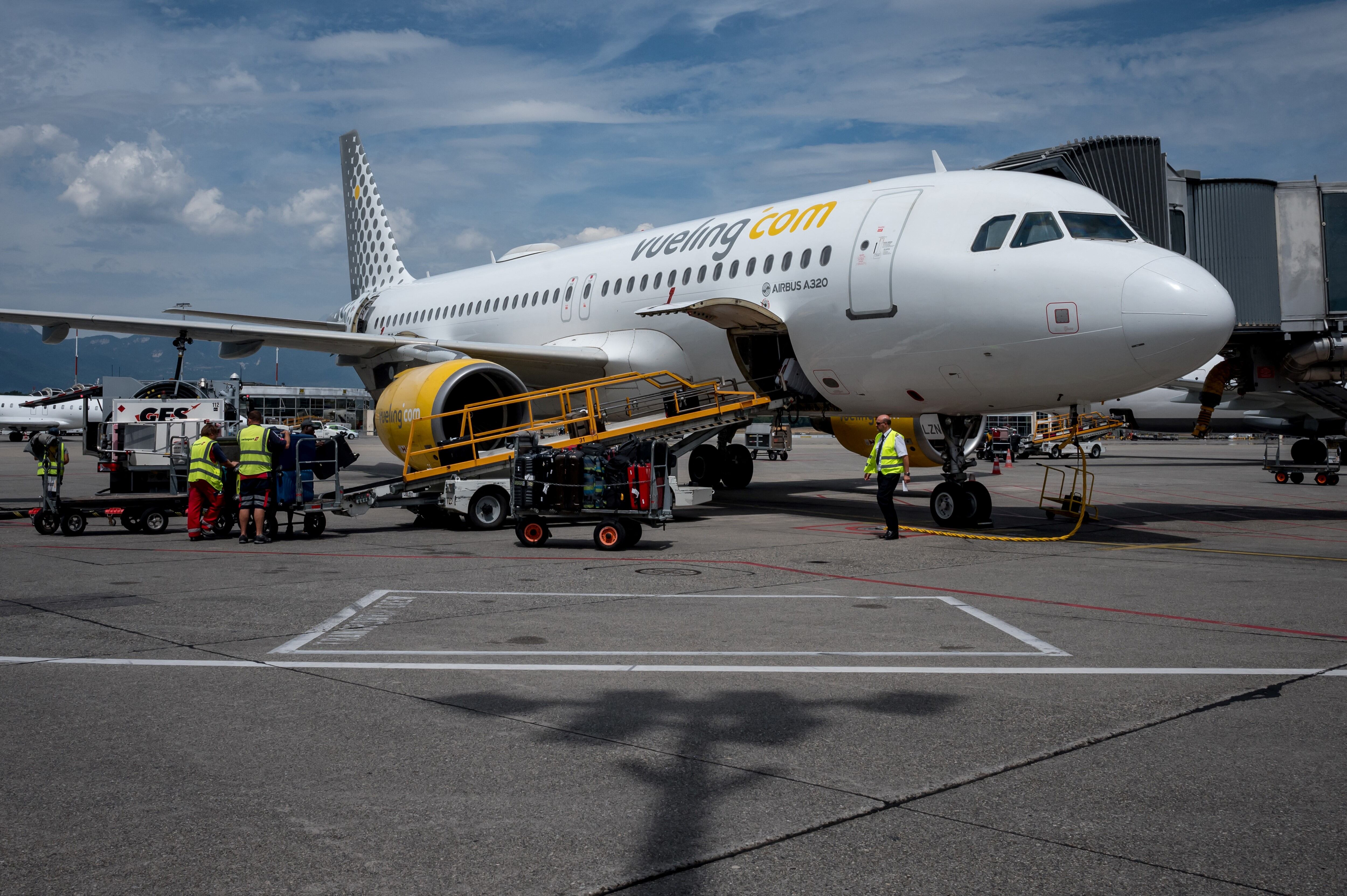 Avión de la aerolínea Vueling.