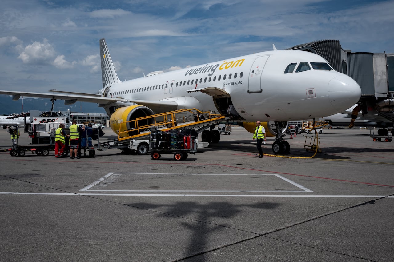 Avión de la aerolínea Vueling.