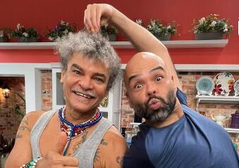 Carlos Vargas y 'El Pibe' Valderrama