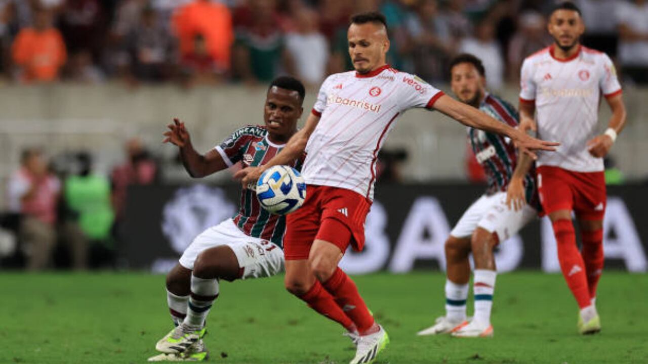 Fluminense vs. Internacional en la Copa Libertadores 2023.