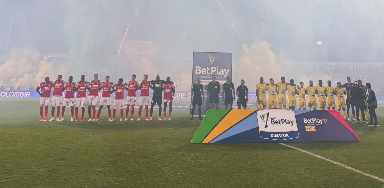 Final entre Bucaramanga y Santa Fe, juego de ida.