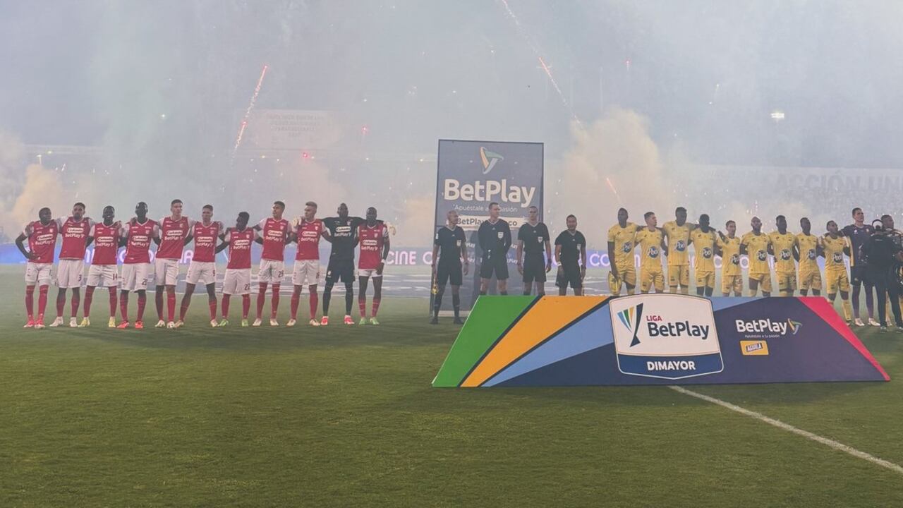 Final entre Bucaramanga y Santa Fe, juego de ida.