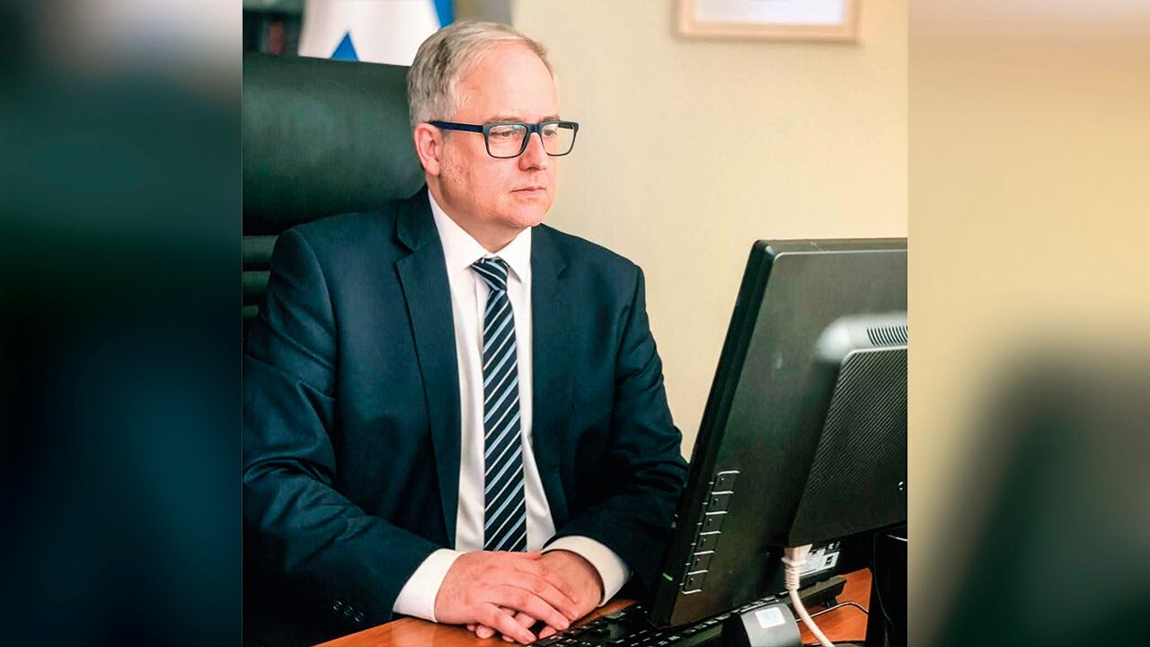 Edwin Yabo, director para el Norte de Sudamérica del Ministerio de Exteriores de Israel.