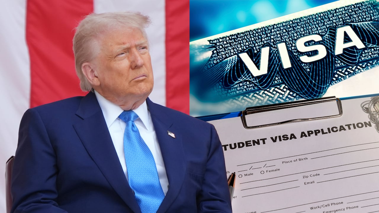 Donald Trump planea revocar masivamente las visas para estudiantes de dicho país.