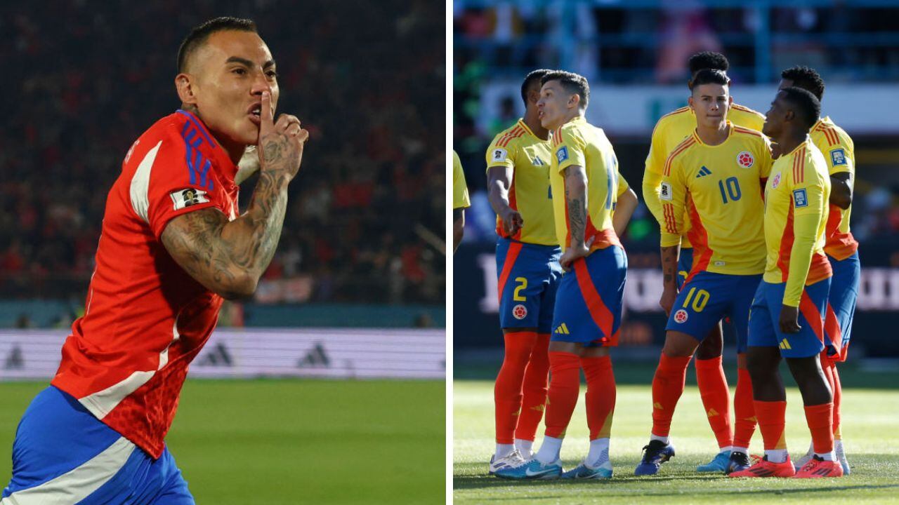 Colombia y Chile se enfrentarán en el Metropolitano.