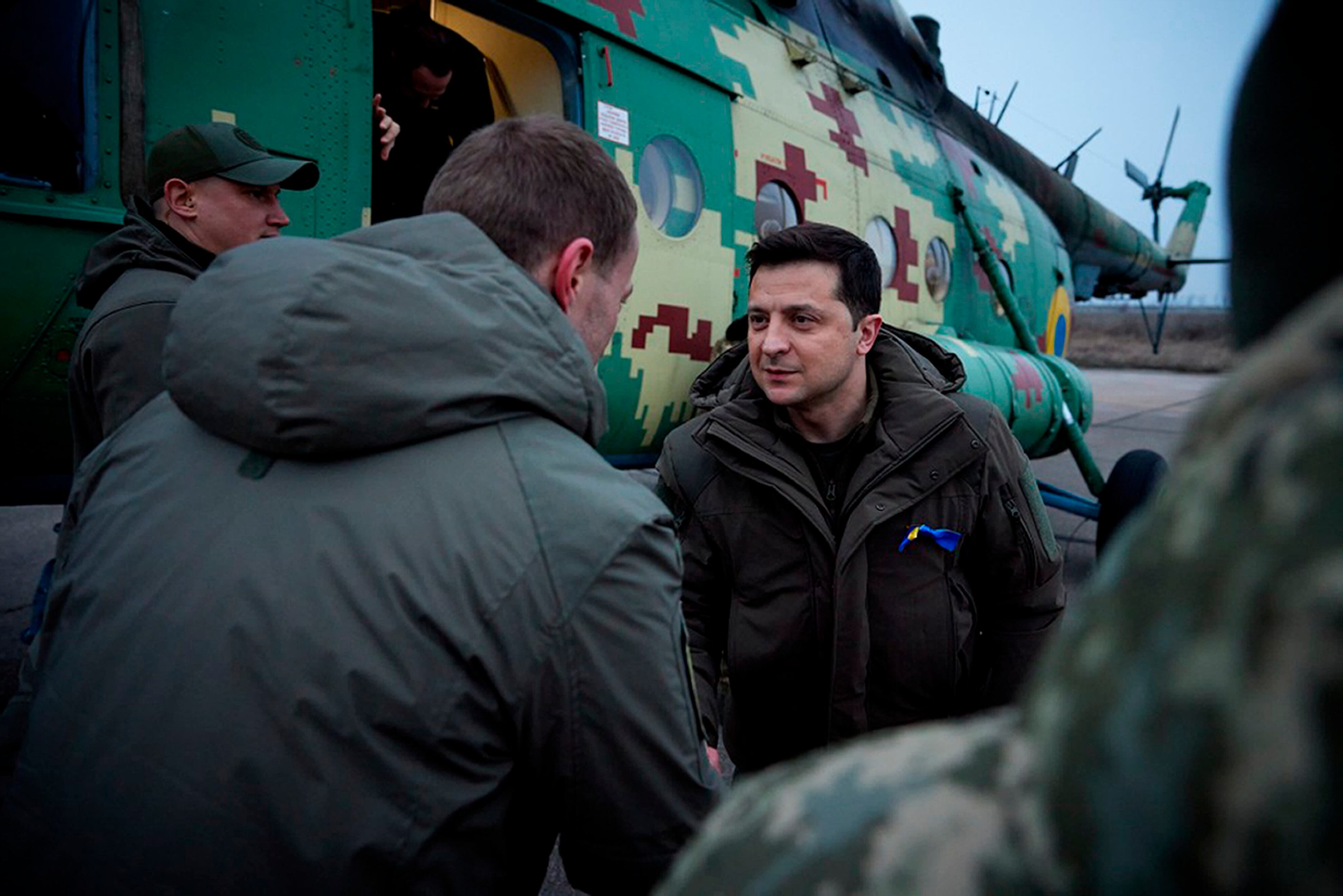 Volodímir Zelensky, presidente de Ucrania