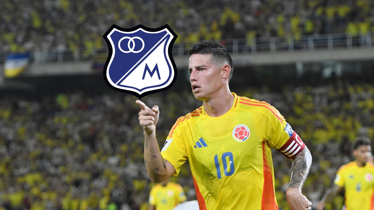 ¿James Rodríguez a Millonarios? Versiones encontradas dan detalles al respecto.