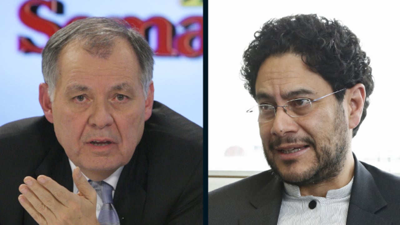 Para el procurador está demostrada la enemistad personal y política entre Iván Cepeda (izquierda) y Álvaro Uribe . Para Cepeda, Ordóñez debió declararse impedido de juzgarlo, por su cercanía con el expresidente.