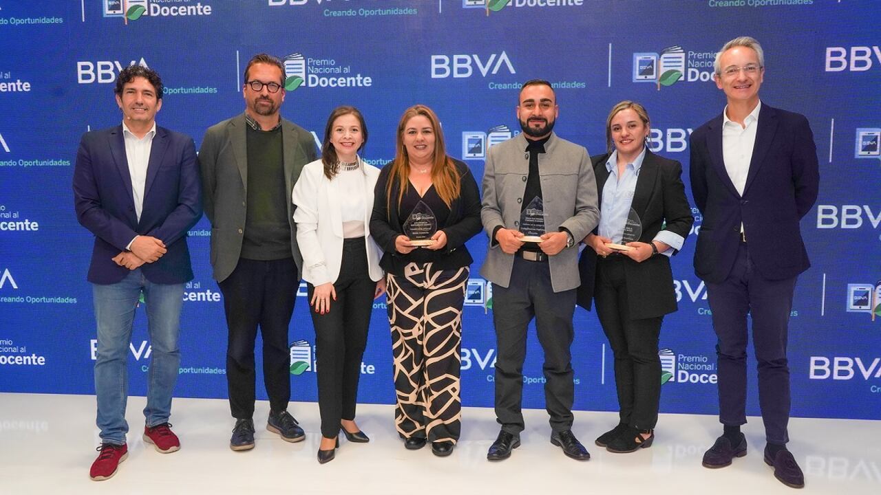 Ceremonia de entrega del Premio Nacional al Docente.