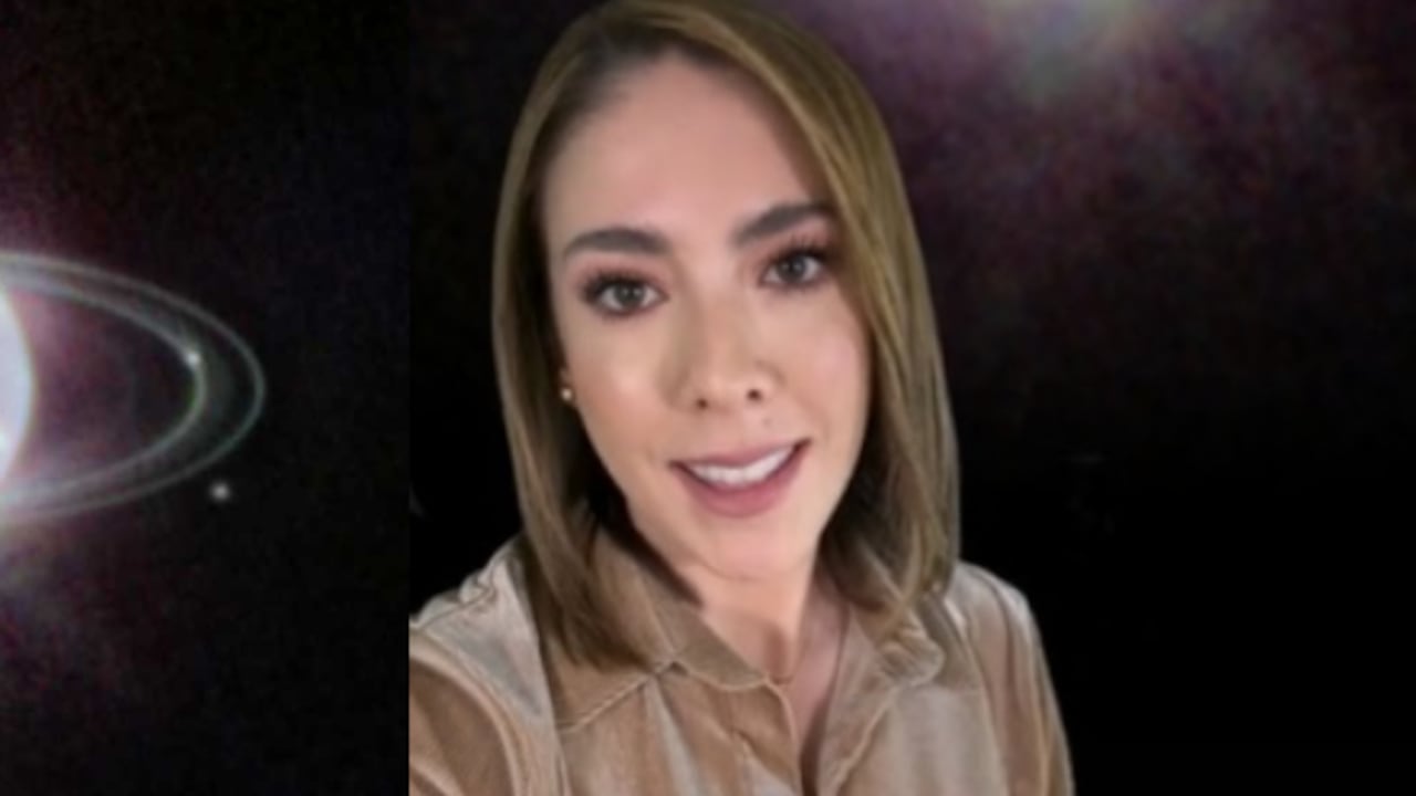 Juanita Gómez habla sobre los anillos de Neptuno.