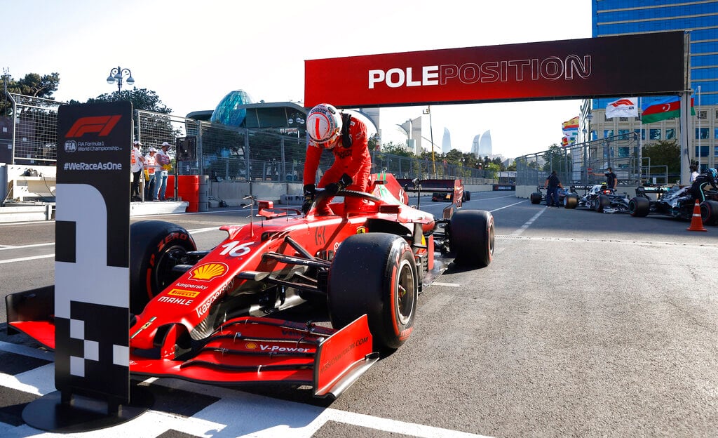 Fórmula 1: Así quedó la clasificación del Gran Premio de Azerbaiyán