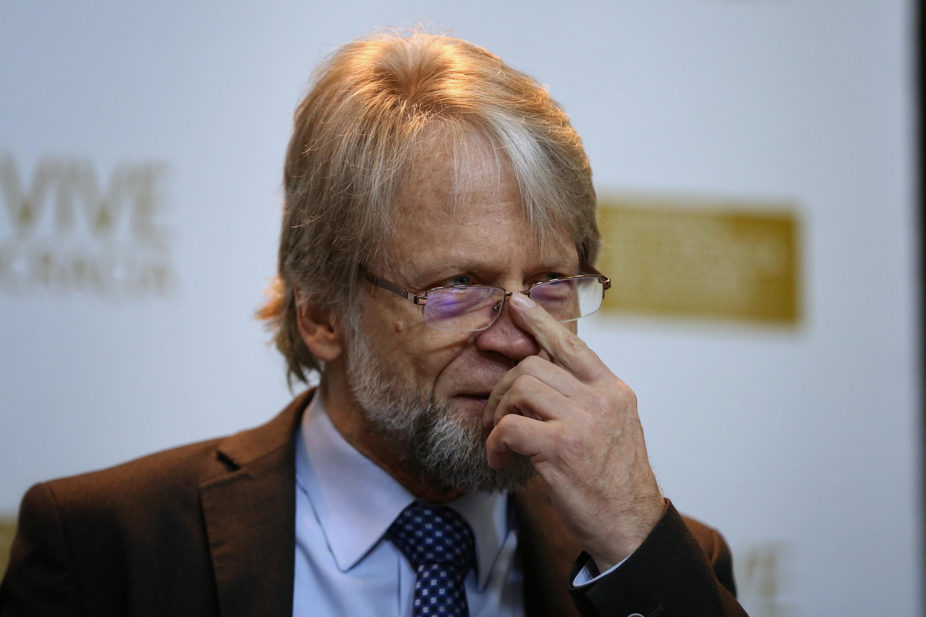 El profesor Antanas Mockus. 