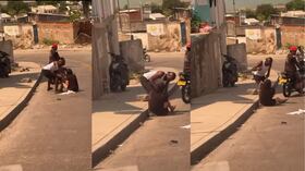 Turista fue víctima de violento robo en Cartagena - X (@ColombiaOscura)