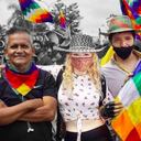 Rebecca Linda Marlene Sprößer, la alemana que fue amenazada por difundir imágenes del paro nacional.