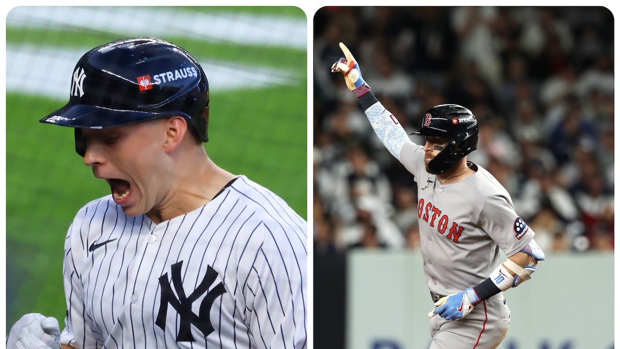 Dos cuadrangulares marcaron el juego entre New York Yankees y Red Sox.