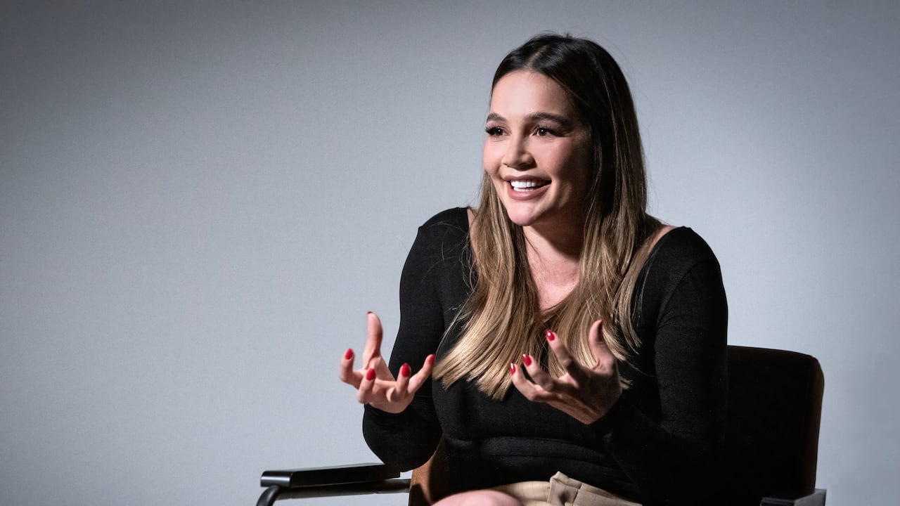 Lina Tejeiro en entrevista en 'Sin Filtro'.