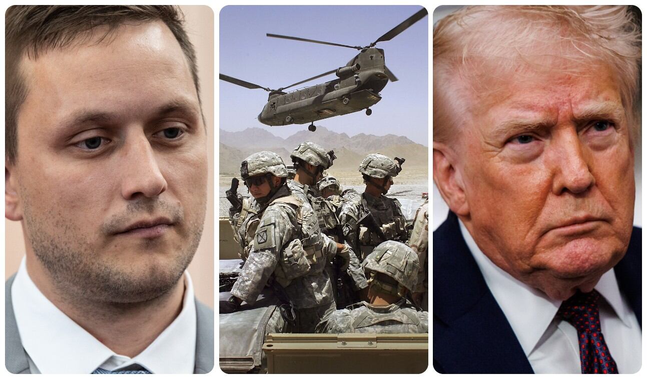 Jens-Frederik Nielsen y Donald Trump