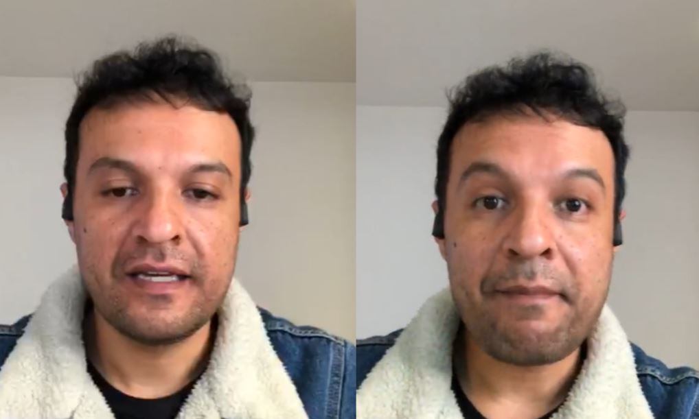 Julián Román ha estado activo en Twitter